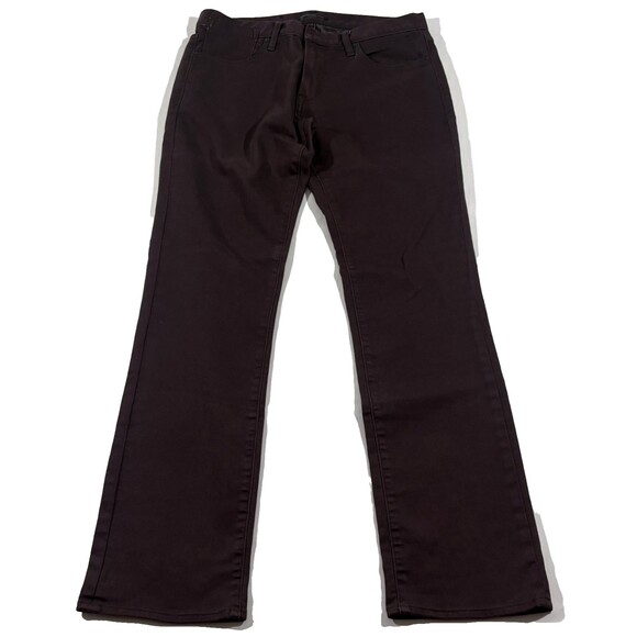 John Varvatos Mens Purple Bowery Casual Slim Straight Leg Denim Jeans Sz 32 - Picture 1 of 12